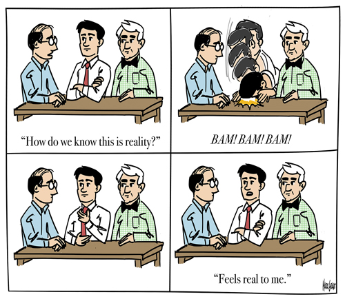 Mark Grant cartoon